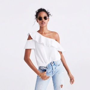 Madewell off the shoulder top! NWT
